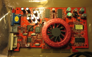 GAINWARD NVIDIA GeForce4 Ti 4200 128MB DDR AGP näytönojain