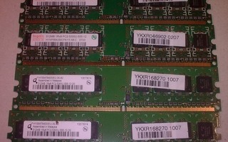 DDR2-PC5300 666 MHz 512 mt