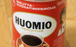 Paulig Huomio-sekoitus kahvipurkki