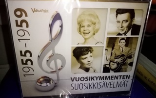 3CD Vuosikymmenten suosikkisävelmät 1955-1959 ( UUSI)