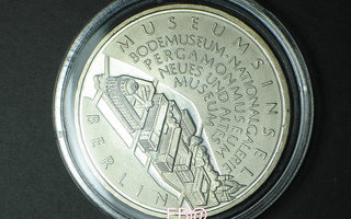 2002 Saksa 10 euro hopea juhlaraha Museumsinsel Berlin