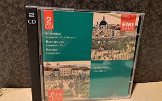 Schubert,Beethoven,Rossini:Symphony No.9 etc.-Szell,Davis2CD