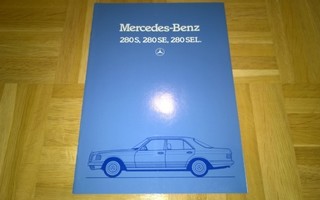 Esite Mercedes W126 S-luokka 280 S, 280 SE, 280 SEL, 1982