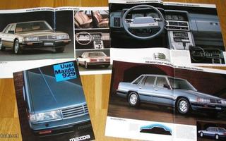 1984 Mazda 929 esite - KUIN UUSI - 20 sivua - suom