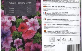 Petunia Balcony Mixed - siemenet