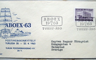 Turun Postimerkkikerho ABOEX 21.4,1963 ( 61)