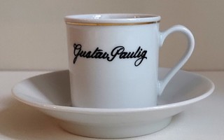 Gustav Paulig mokkakupit / espressokupit 6kpl