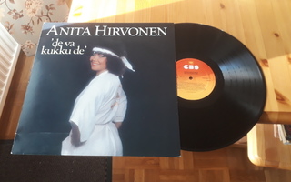 Anita Hirvonen - De Va Kukku De lp 1982 Iskelmä , Pop