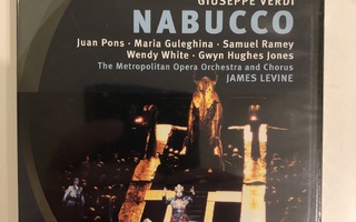 NAPUCCO, Giuseppe Verdi, The Metropolitan Opera - DVD UUSI