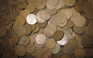 10 penniä 1919 - 1940 4,5 kiloa