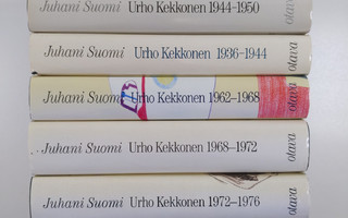 Urho Kekkonen-sarja (7 kirjaa) : Urho Kekkonen 1936-1944 ...