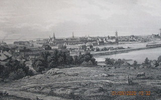 Neljä vanhaa kaupunkikuvaa Suomesta 1872 -73