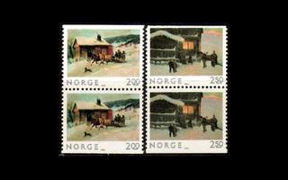 Norja 894-5 ** Joulu (1983)