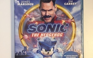 Sonic the Hedgehog (Blu-ray) Jim Carrey (2020) (UUSI)