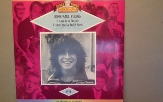 JOHN PAUL YOUNG  ::  LOVE IS IN THE AIR  ::  VINYYLI   7"