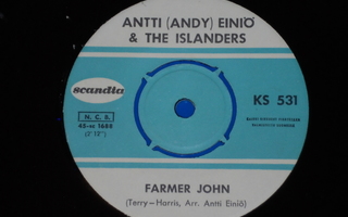 7" ANTTI "Andy" EINIÖ - Farmer John - single 1964 EX