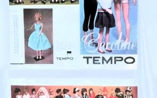 60 - luvun pistimekko Made by Tempo