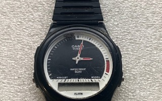 CASIO QUARTZ ANA-DIGI MIESTEN KELLO