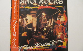 Hanoi Rocks All Those Wasted Years 2*LP Japani OBI GF
