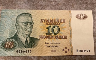 10 markkaa 1980