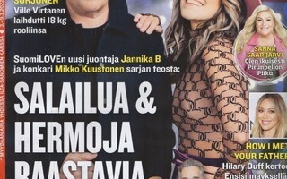 Ilta-sanomat TV n:o 9 2022 Jannika B & Mikko Kuustonen. Sorj