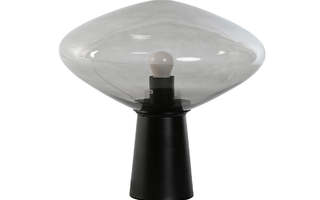 Pöytälamppu Home ESPRIT Harmaa Metalli Kristalli 50 W 220 