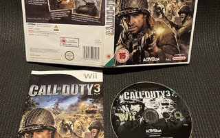 Call of Duty 3 Wii - CiB
