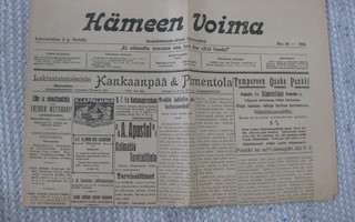 Sanomalehti : Hämeen Voima  2.4.1910