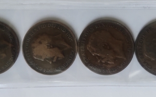 Englanti one penny 1917-1922