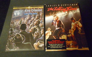KING  CRIMSON 2DVD+Rolling StonesCons EI PM