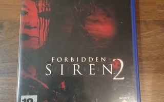 Forbidden Siren 2 PS2 (harvinainen)