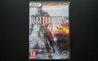 PC DVD: Battlefield 4 peli (2013)  UUSI AVAAMATON