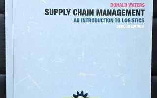 Supply Chain Management: an Introduction to Logistics