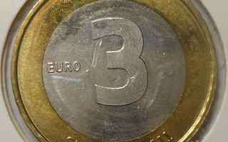 Slovenija. 3€ 2011. UNC.