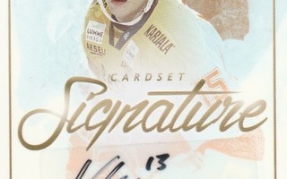2017/18 Cardset Signature Ville Leskinen , Jukurit