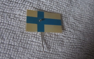 Suomen lippu neulamerkki / rintamerkki