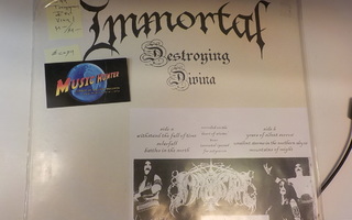 IMMORTAL - DESTROYING DIVINA M-/M- 1999 #88 COPY LP