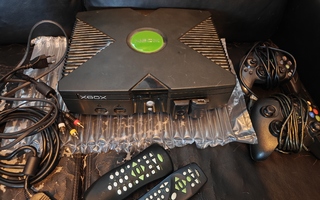 Xbox original (modattu) duo x2 + 1tb kovalevy