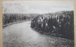 VANHA Postikortti Oulu Oulunjoki 1900-luku