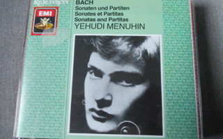 Bach: Sooloviulusonaatit ja -partitat Menuhin. EMI 2CD