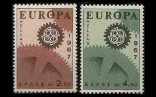 Kreikka 948-9 ** Europa (1967)