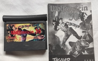 Toimiva Atari Jaguar Wolfenstein 3D peli