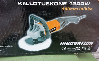 Kiillotuskone Ø180 mm 230 V 1200 W