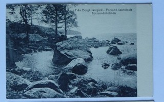 3 kpl Vanhoja Porvoo postikortteja