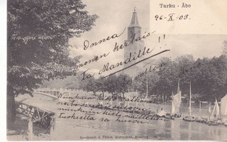 Turku kortti vuodelta 1903