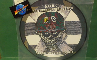 STORMTROOPERS OF DEATH - SPEAK ENGLISH OR DIE EX+ PIC 12"