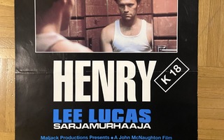 Vanha elokuvajuliste: Henry Lee Lucas - sarjamurhaaja