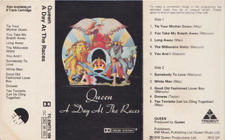 Queen – A Day At The Races C-kasetti
