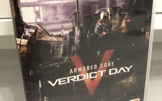 Armored Core Verdict Day Playstation 3 PS3 UK PAL