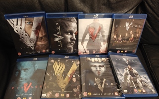 Vikings 1-5 kaudet & 6 kauden osa1 Blu-ray